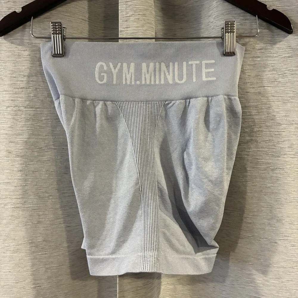 GYM.MINUTE Women's Athletic‎ Activewear Shorts Multicolor Large Stretch Lot Of 7